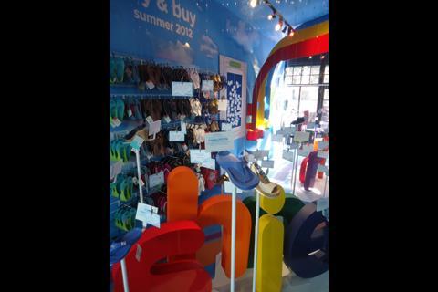 Crocs pop-up, Spitalfields Market